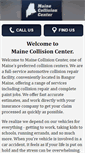 Mobile Screenshot of mainecollision.com